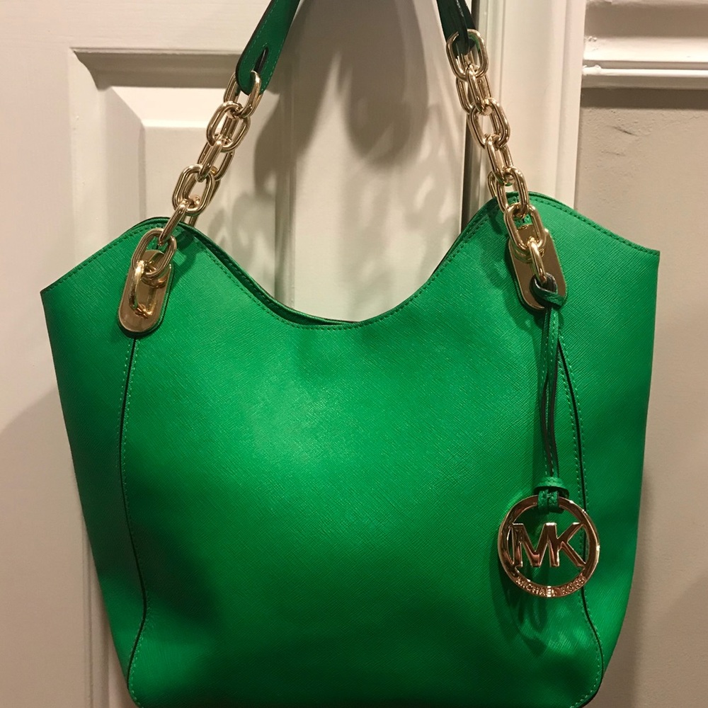 Authentic Rare Michael Kors Purse Green